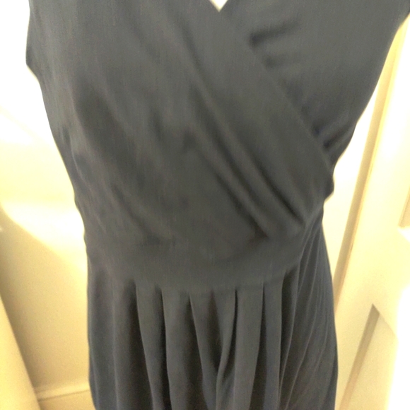 Lands End Black Sleeveless Dress Size Medium - Picture 4 of 10